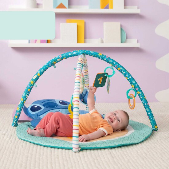 Tapis d'éveil Stitch Party in Paradise   de Bright Starts Tapis d'éveil Stitch Party in Paradise   de Bright Starts