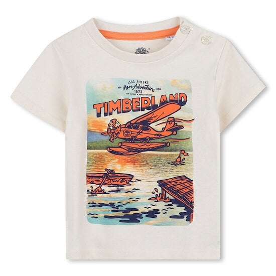 T-shirt manches courtes Ecru  de Timberland