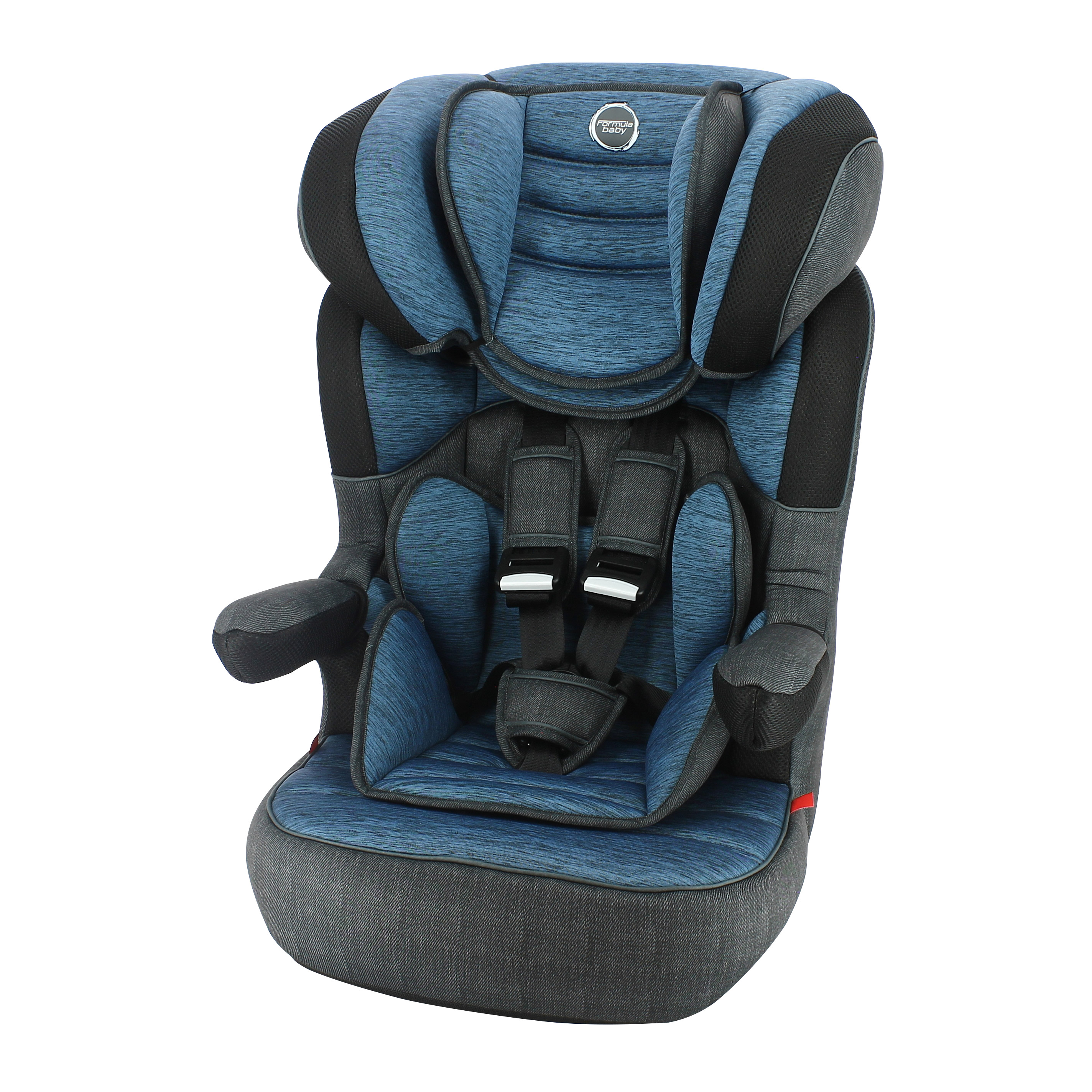 Siège-auto isofix groupe 0+/1/2/3 bleu jean