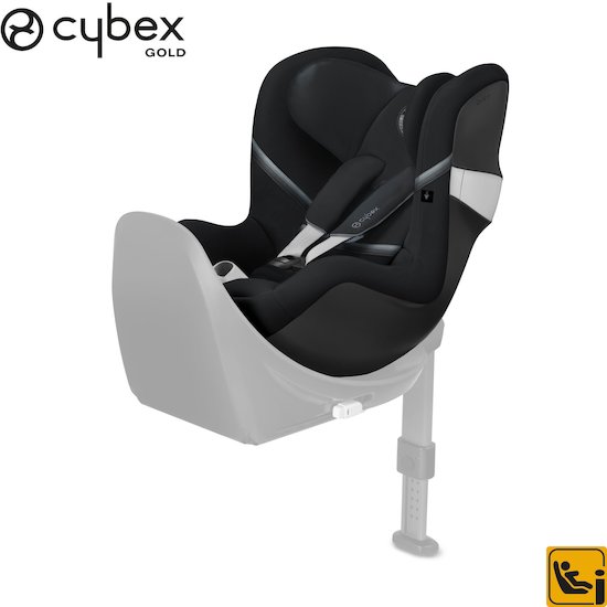 Siège auto Sirona M2 i-Size Deep Black / Black  de CYBEX