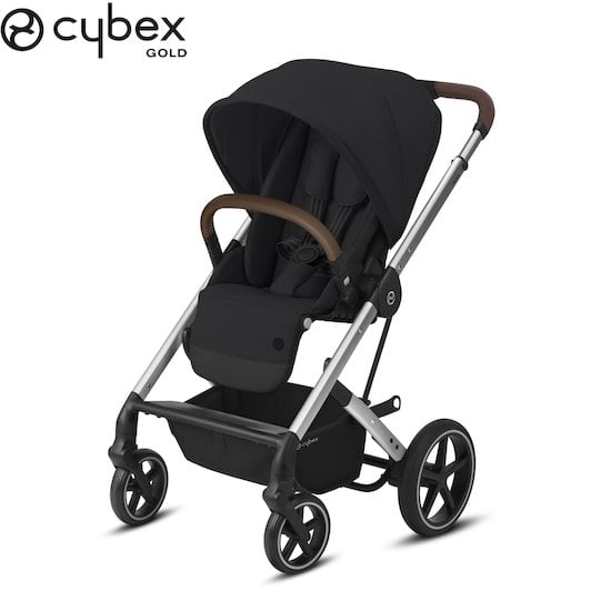 Poussette Balios S 1 Lux Châssis silver - Deep Black  de CYBEX