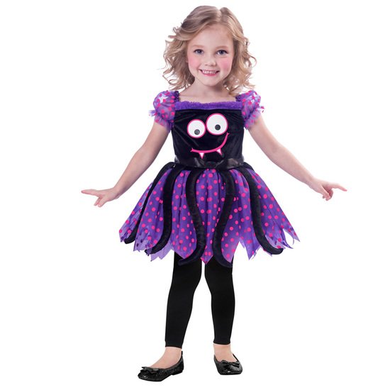 Costume fille Petite Araignée  1-2 ans de Amscan