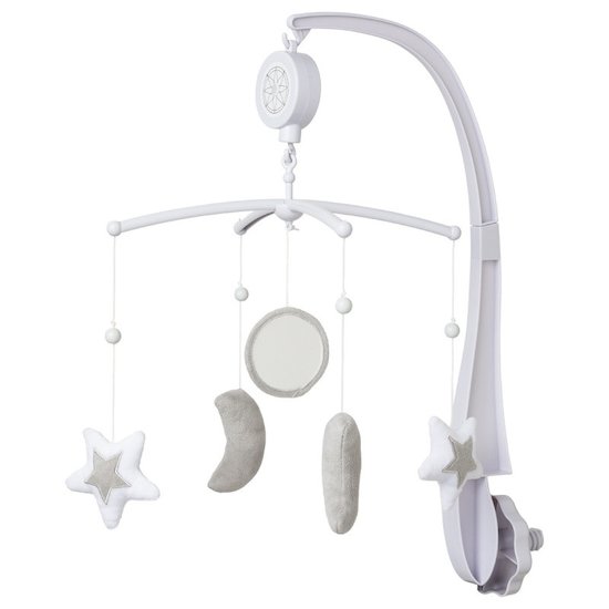 Attrape Reve Mobile Musical Blanc De Little Band Mobiles Aubert