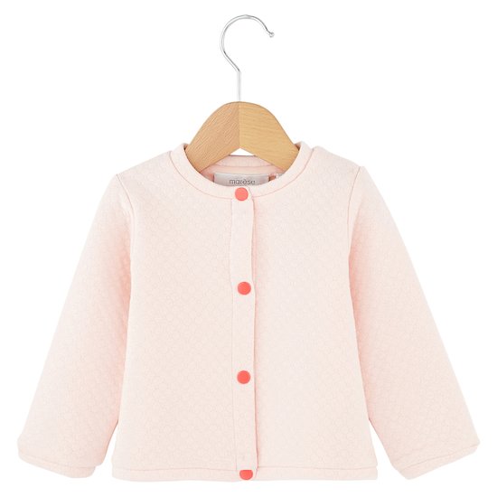 Veste Lapinette Rose sorbet 3 mois de Marèse