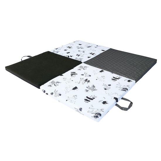 Tapis de motricité Noir & Blanc  de Candide Tapis de motricité Noir & Blanc  de Candide