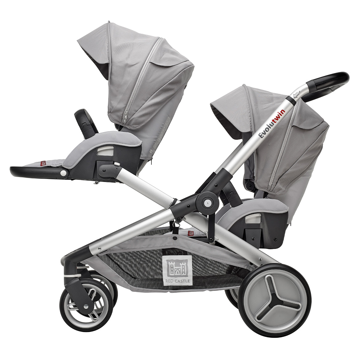 poussette double red castle sport 3 roues