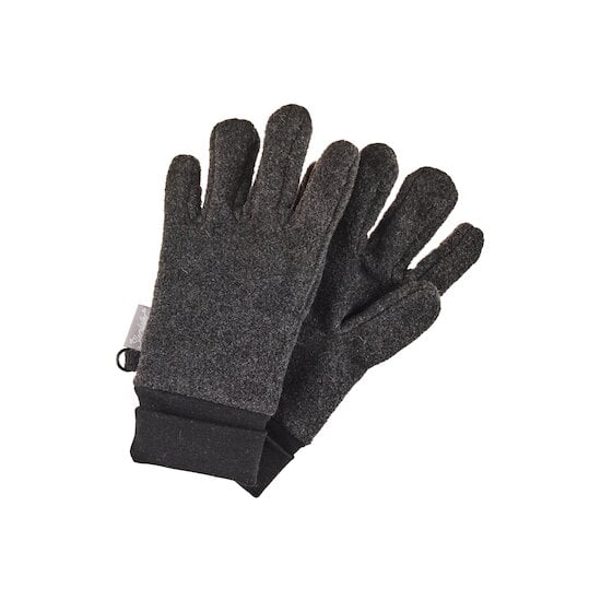 Sterntaler Gants enfant micro-polaire noir