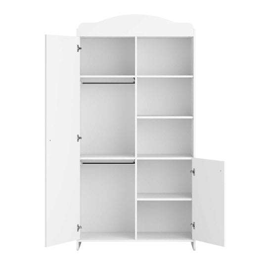 Megeve Armoire 2 portes Blanc  de Vox Megeve Armoire 2 portes Blanc  de Vox