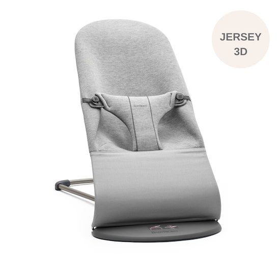 Transat Bliss Jersey 3D Gris clair  de BabyBjörn