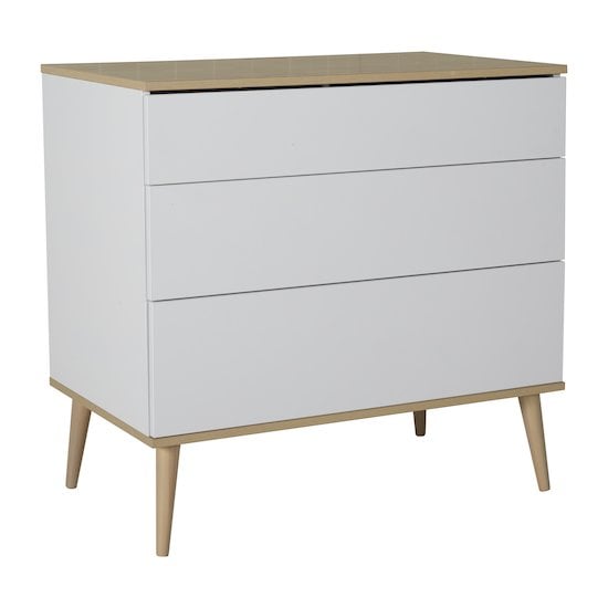 Flow commode 3 tiroirs White & Oak  de Quax