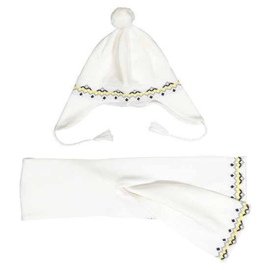 Bonnet + écharpe Mlle Bouton d'Or