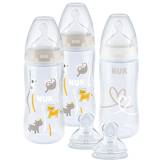 First Choice Plus 3 plus 2 Set avec temperature control   de Nuk