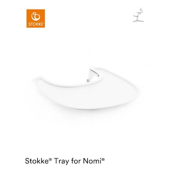 Plateau Tray pour Nomi® Blanc  de Stokke®