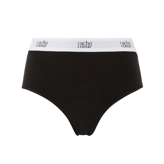 Culotte menstruelle Bodyguard Noir de Cache Coeur, Slips de grossesse :  Aubert