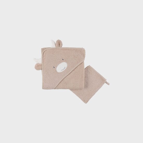 Cape de bain en éponge Fluffy, Orso et Lily Fluffy  de Noukies