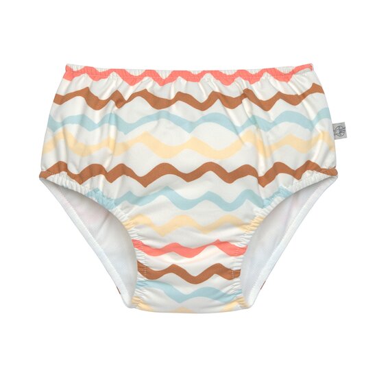 Maillot de bain couche Vague Écru  de Lässig