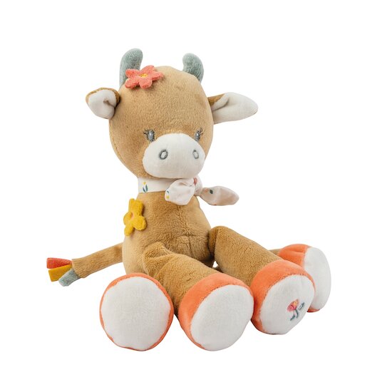 Mila, Zoé & Lana Mini Peluche Vache Mila   de Nattou