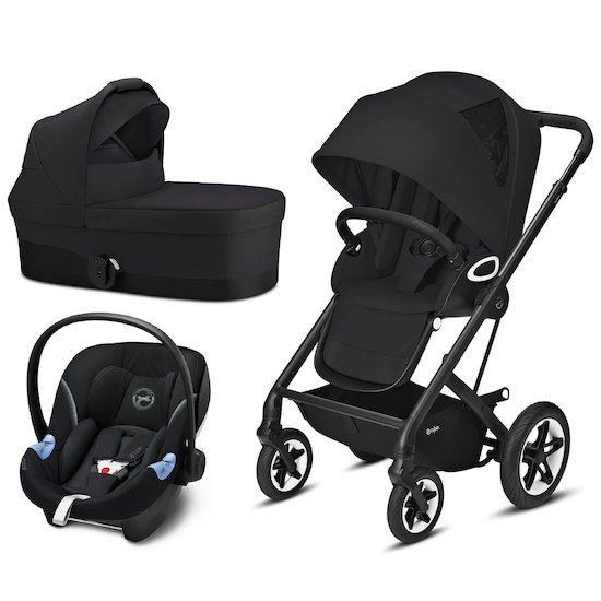 Pack poussette trio Talos S Lux NOIR Cybex