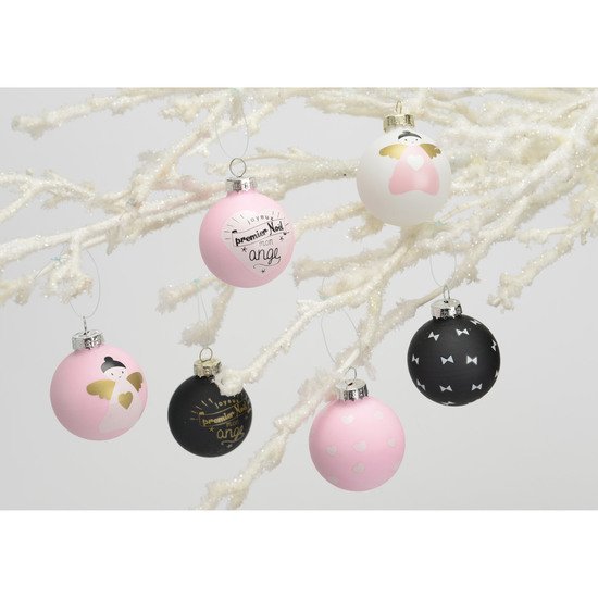 Coffret 6 boules de Noël