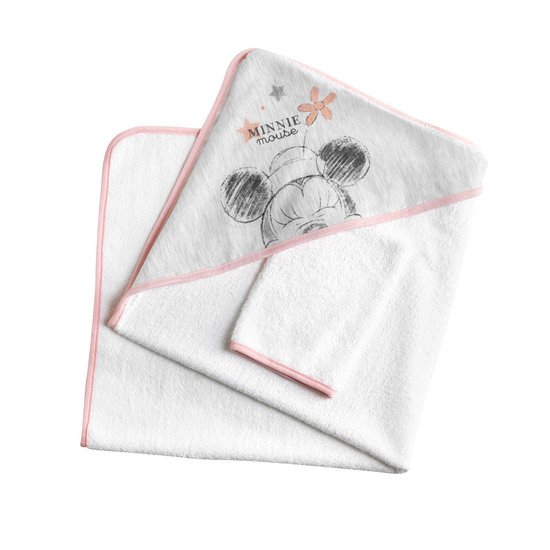 Mickey Minnie Parure De Bain Minnie De Disney Baby Sorties De Bain Aubert