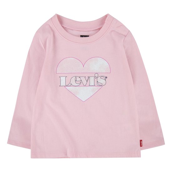 Tee-shirts manches longues Rose  de Levi's Kids