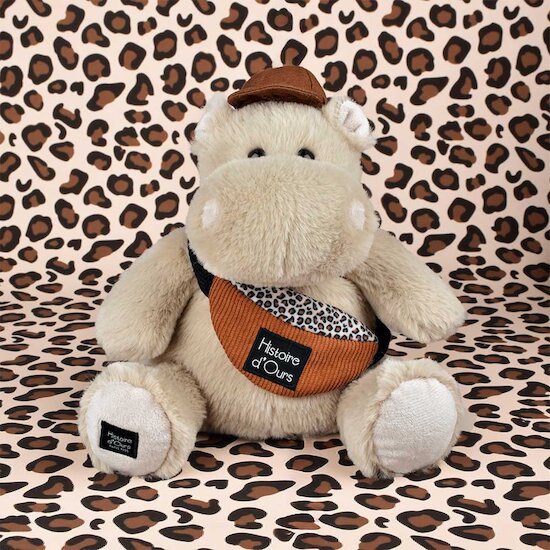 Peluche Hippopotame Hello Brook Beige  de Histoire d'ours