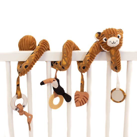 Jouets Landau Ba Srliya bébé Landau Berceau activité Spirale Jouets en  Peluche Infantile bébé Poussette Jouet Siège de Voiture Jouets Suspendus  Jouets éducatifs en Peluche (Rose)