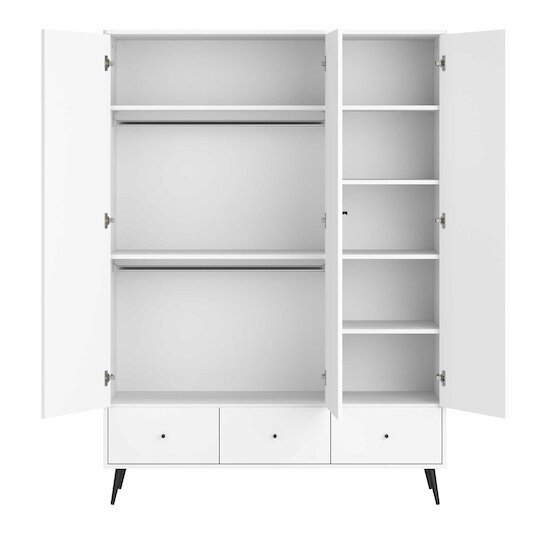 Blanca Armoire 3 portes Blanc  de Vox Blanca Armoire 3 portes Blanc  de Vox