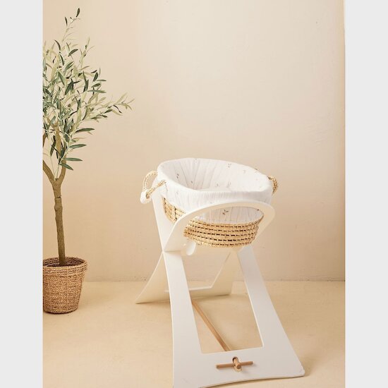 Couffin en gaze de coton bio Écru  de Noukies Couffin en gaze de coton bio Écru  de Noukies