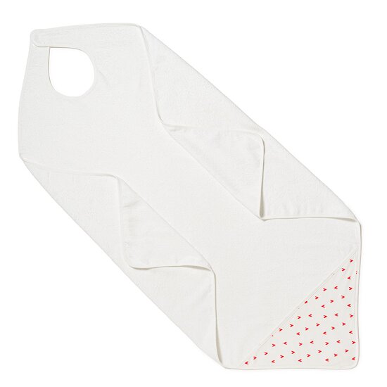 Tablier de bain Imprimé cœur  de Maïka Tablier de bain Imprimé cœur  de Maïka