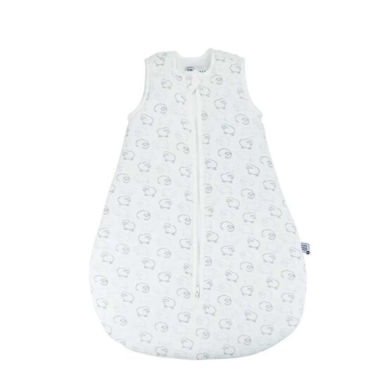 Wooly Gigoteuse sans manches Écru 0-6 mois de Trois Kilos Sept