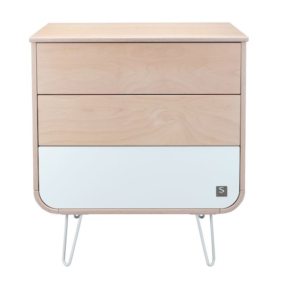 Galopin Commode pied fil Blanc  de Sauthon Original