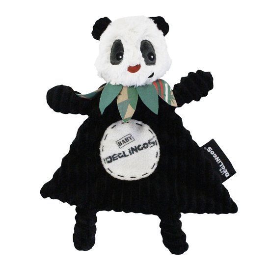 Rototos le panda doudou plat    de Les Déglingos