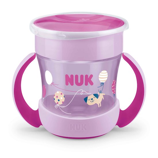 Tasse Mini Magic Cup 360 Nuit Rose  de Nuk