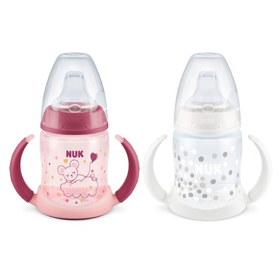 Biberons First Choice + Duo Glow Souris 150 ml de Nuk