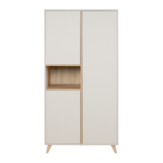 Loft armoire 3 portes 1 compartiment  Argile  de Quax