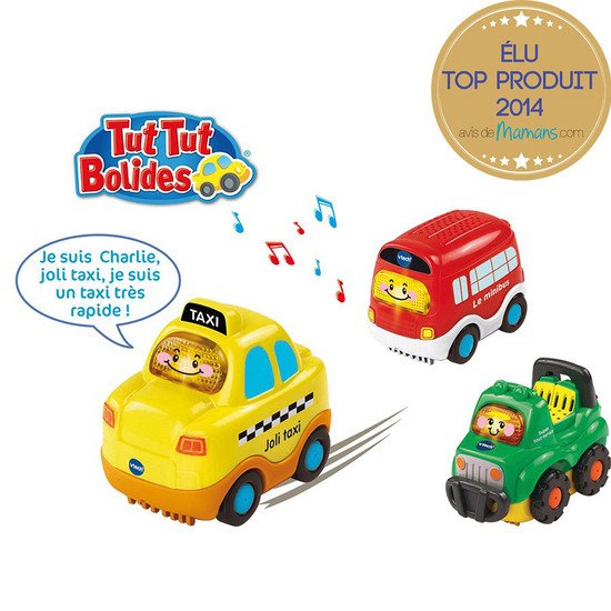 Coffret trio voitures de secours Tut Tut Bolides Vtech