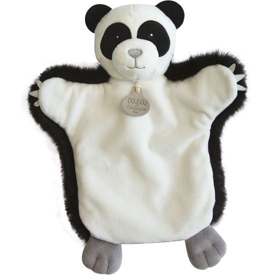 Peluche marionnette Panda  de Doudou et Compagnie