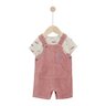 Salopette + Tee-shirt manches courtes