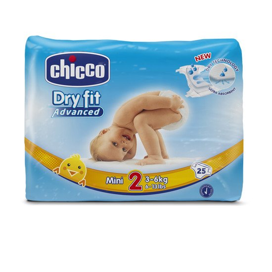 Couches dry fit advanced  T2 de Chicco