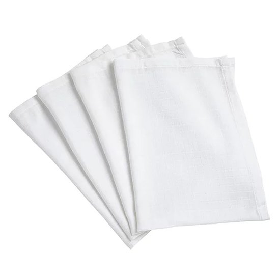 Lot de 4 langes coton bio  50 x 70 cm de Babycalin