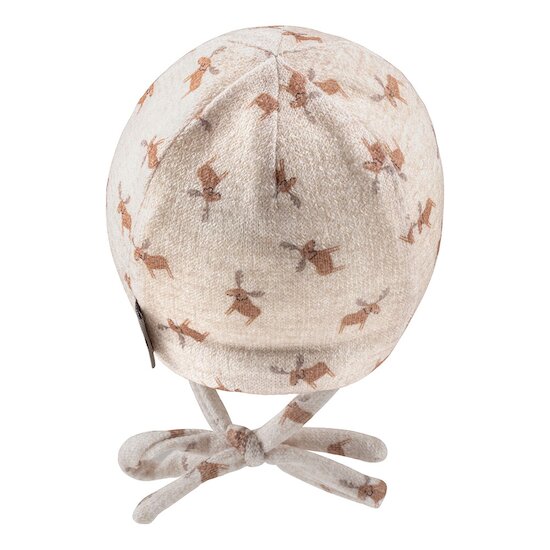 Bonnet beanie imprimé rennes   de Sterntaler