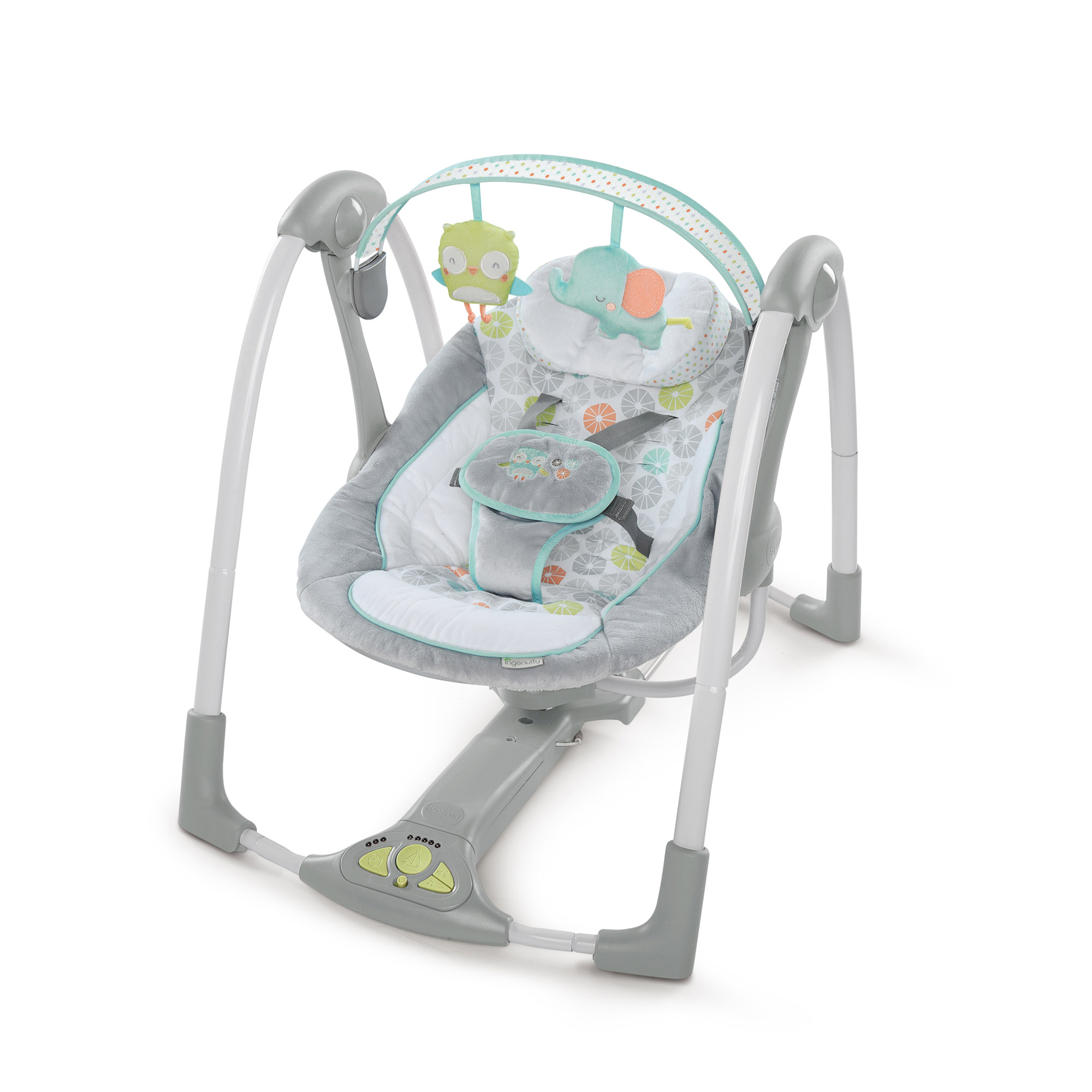 Balancelle Swing N Go Portable Swing Hugs Hoots De Ingenuity Balancelles Aubert Balancelle Swing N Go Portable Swing Hugs Hoots De Ingenuity Balancelles Aubert
