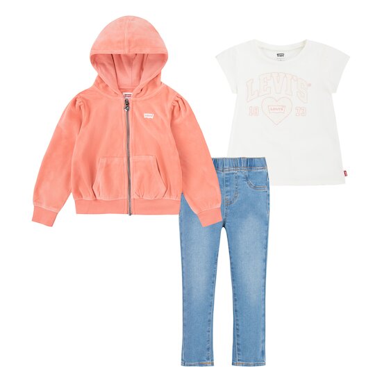 Ensemble 3 pièces Orange  de Levi's Kids