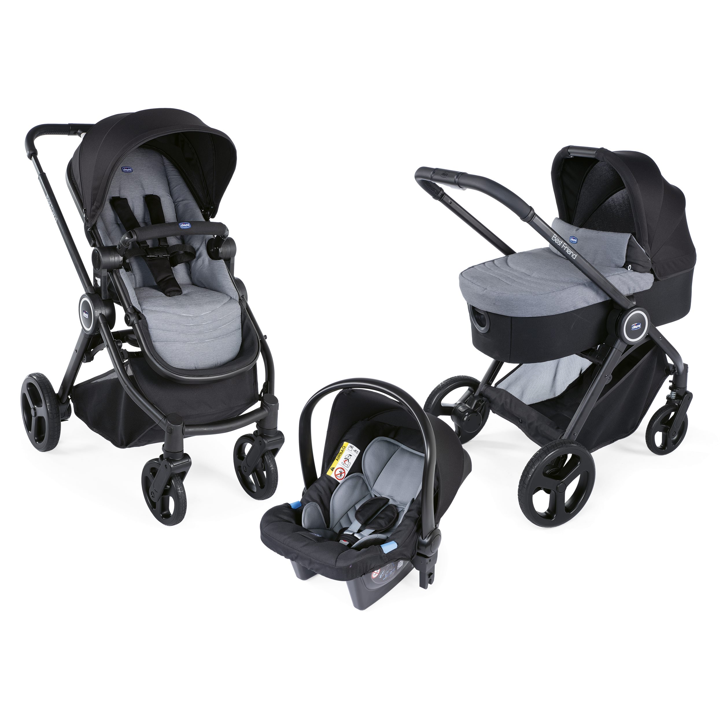 harnais securite poussette chicco