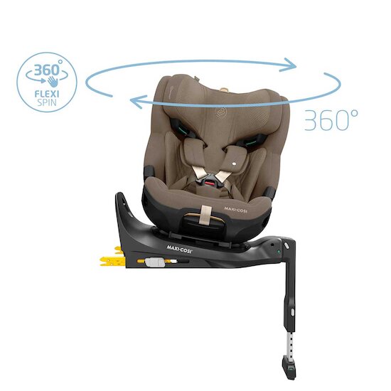 Siège auto Emerald 360 Pro Authentic Truffle  de Maxi-Cosi