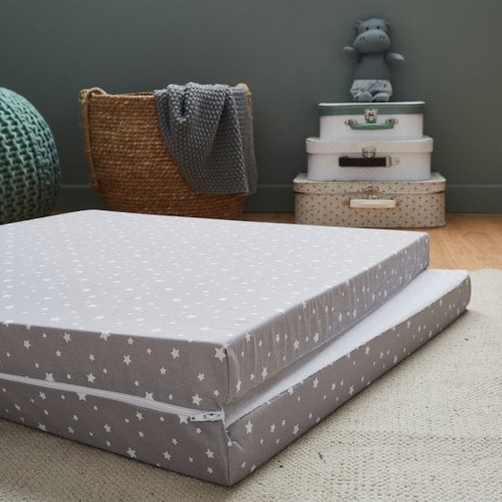 Matelas De Voyage Imprime Etoile 60 X 1 Cm De P Tit Lit Matelas De Voyage Aubert
