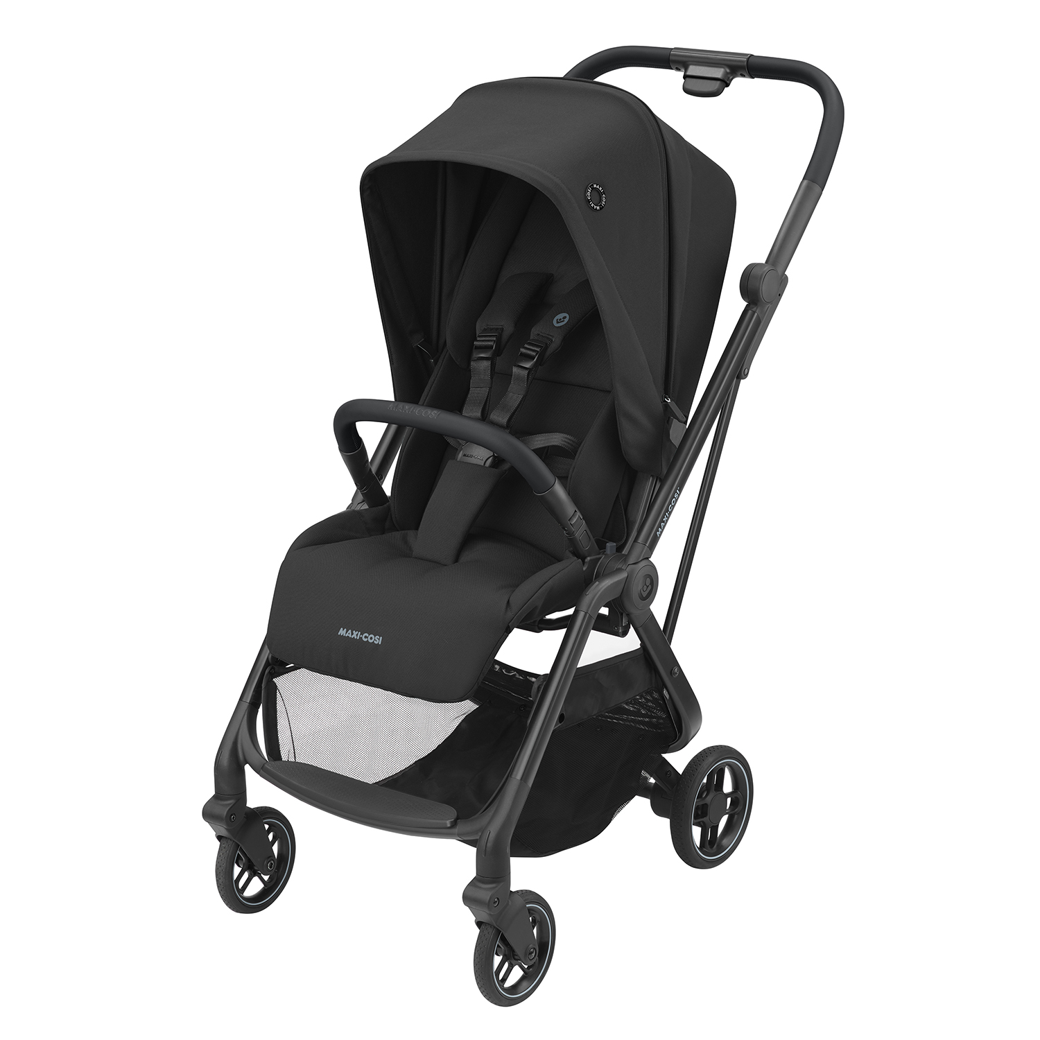 Poussette Leona Essential Black de Maxi Cosi Poussettes citadines