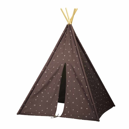 Tipi 160 x 110 x 110 cm Lazare Gris  de Sauthon Baby's Sweet Home