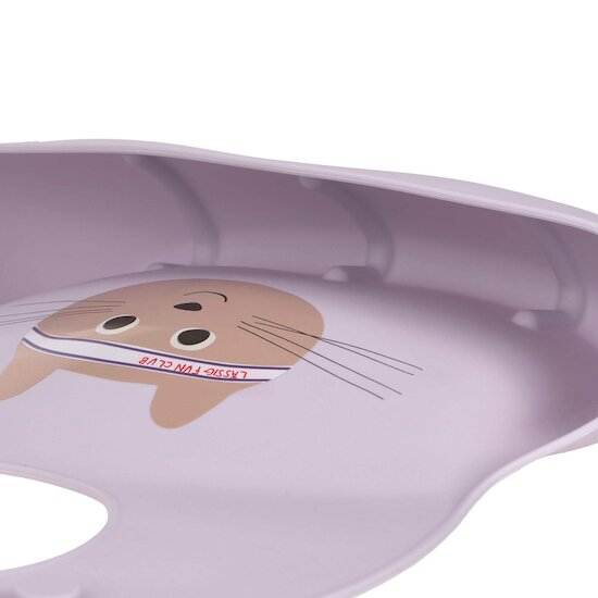 Tiny Team Bavoir Silicone Chat  de Lässig